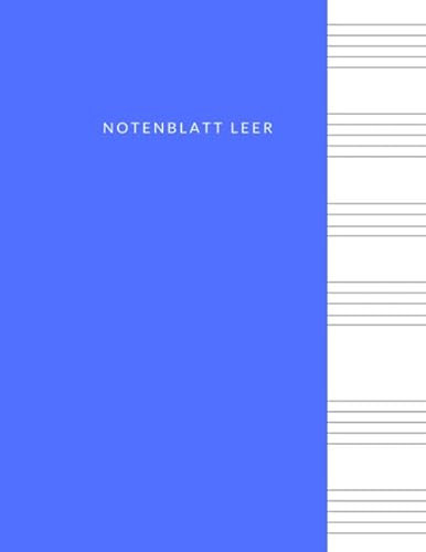 notenblatt leer: leeres notenblatt, Notenblätter leer, leeres Notenblatt Papier