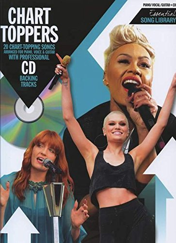 Chart Toppers, m. Audio-CD: 20 Chart-Topping Songs. Piano, Vocal, Guitar (Songbook). Schwierigkeitsgrad: Mittelschwer