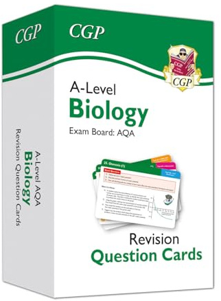 A-Level Biology AQA Revision Question Cards: for the 2027 and 2028 exams (CGP AQA A-Level Biology)