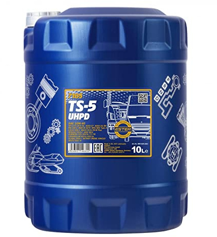 10 liter Orignal MANNOL motorolja TS-5 UHPD 10W-40 API motorolja