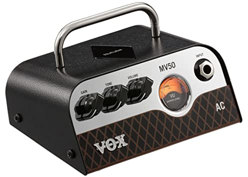 VOX MV50 AC - Testata per Chitarra Elettrica 50 Watt con Valvola Nutube