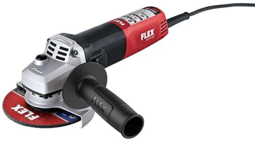 Flex Winkelschleifer LE 9-11 125 (900 W, Geschwindigkeitseinstellung 6-stufig, Überlastungsschutz, ergonomische Bauform) 436291