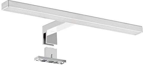 SEBSON® LED Bathroom Mirror Light 30cm, Mirror Lighting Cabinet Mounted + Clip On, Neutral White 4000K, 5W, 400lm, IP44-300x95x41mm