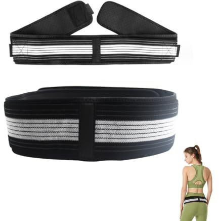 Cinturón Sacroilíaco,Alivian el Dolor Ciático,Pélvico,Lumbar y de las Piernas,Posture Cinturón de Cadera Sacroilíaca para Unisex,para Hernias Discales,Embarazo,Dolor de Espalda en las Articulaciones