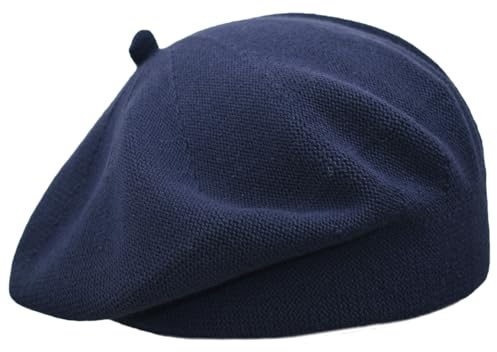 MELEGARI Damen Baskenmütze | 100% Baumwolle | Sofia Beret | Frühling Sommer