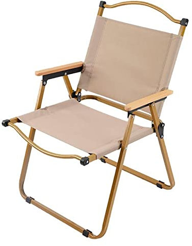 HXZJUIKL Angelstuhl Leichter Strandstuhl Stahlrohrsitz Klappstuhl Tragbarer Außenstuhl Leichte Camping-Grill-Angel-Picknickstühle