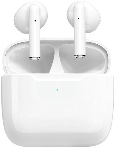 WEKNA Wireless Earbuds,Bluetooth 5.4 Headphones In Ear with Noise Cancelling Mic, 3D HiFi Stereo Headphones, 48H Playtime, IP8 Waterproof Wireless Earphones for iphone/Android/IOS, Bluetooth Earbuds