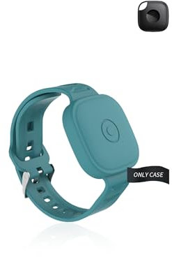 Case for Tile by Life360 Mate Key Finder, yystao Protective Silicone Watch band Compatible with Tile by Life 360 mate Tag, Durable and Anti-Lost Design (Green)