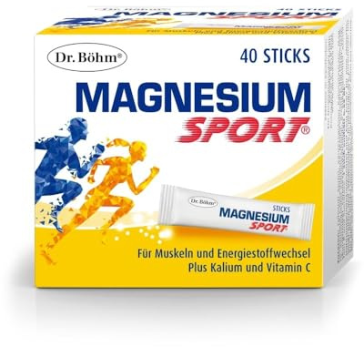 Dr. Böhm Magnesium Sport Sticks, 40 St. Beutel