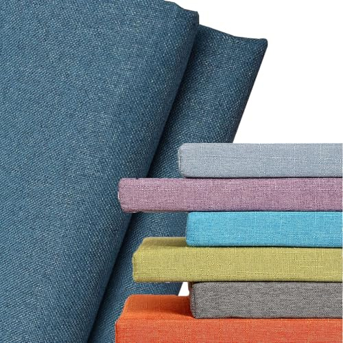 Thick 8cm Outdoor Cushion Cover Dark Blue Replacement Slip Resistant Zippered Cushion for Garden Furniture & Beer Bench 130x45x8cm Durable Waterproof Fabric