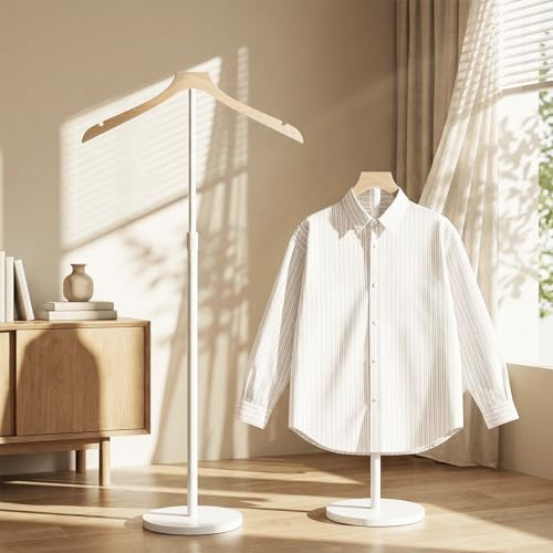 OLV Mannequin Torso, Adjustable Shirt Display Stand 30 to 41 Inch, Wood