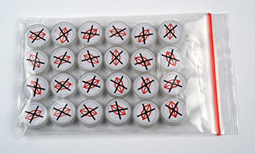 Made in Italy - Confezione da 24 Capsule Anticondensa per Spegnisigari Toscano-Snuffer - Snaffero® - Snuffer®