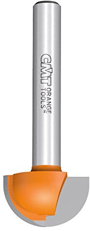CMT 914.817.11 Fresa a Raggio Convesso in Hw, Grigio/Arancio