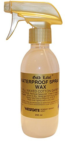 Gold Label Waterproof Wax Spray for All Cotton Clothing, 250 ml