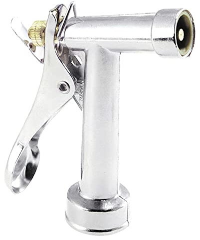SATURNIA Pistola Riego Mangura Metálica Cromada