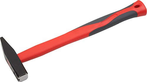 Meister 2212350 Marteau de serrurier en fibre de verre avec encoche pour enfoncer les clous 300 g