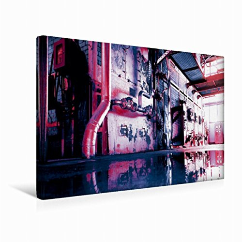 Premium Textil-Leinwand 45 x 30 cm Querformat Premium Textil-Leinwand 45 cm x 30 cm quer Ein Motiv aus dem Kalender AUSSER BETRIEB - Industriekultur mit PopArt-Einflüssen | Wandbild, HD-Bild auf Keilr