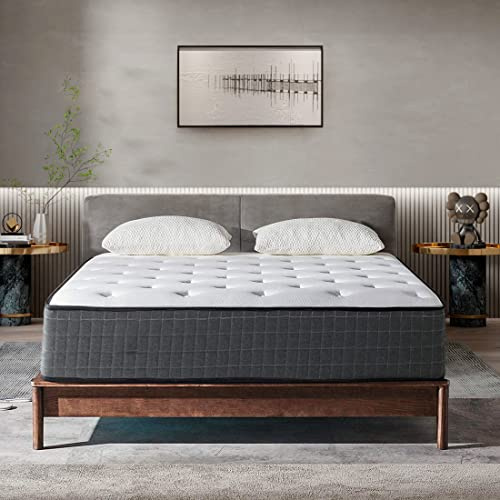 IZTOSS Matelas 140x190cm - Épaisseur 26cm - Luxe Matelas de Lit d'Adulte et d'enfant - Mousse à Mémoire - 7 Zones de Confort Mousse Mémoire Adaptative