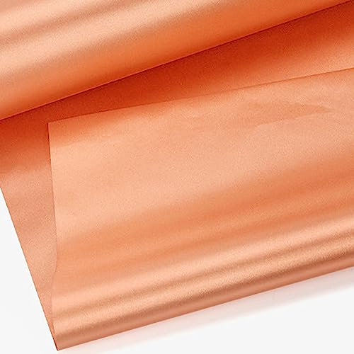 Faraday Stoff Abschirmgewebe Faraday Fabric Schützt Signal Leitendes Gewebe RF Signals Reduzieren Block, Absorbiert EMF EMI RFID für Radiowellen Mikrowelle/Strahlung Computer,gold-7m