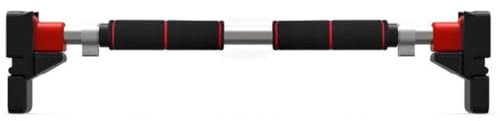 Yoeoefuo Klimmzugstange Türrahmen Reckstange Oberkörper Trainingsstange Multi Kraftstation Pull-Up Bar Verstellbare Länge Türöffnung Klimmzugstangen Trainingsgeräte Für Zuhause Klimmzug