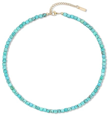 COAI Kristall Halskette mit natürlichen Edelsteinperlen – Damenschmuck
