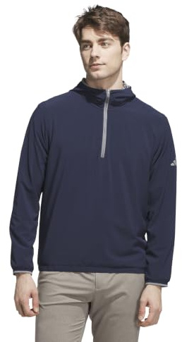 adidas Men's Ultimate365 Anorak Jacket, Collegiate Navy/Grey Three, X-Large