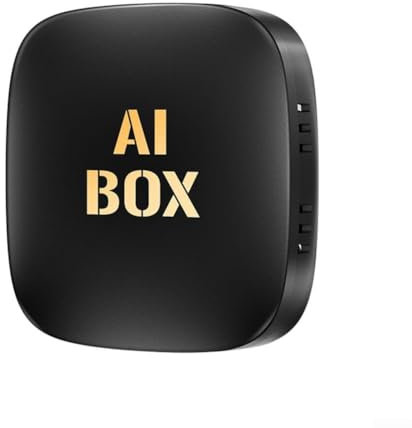 Eawfgtuw Adaptador inalámbrico para iOS y Android, sistema abierto 3 en 1, proyección de pantalla de espejo, BT 5.0, WiFi 6, interfaz USB, actualización estéreo para coche