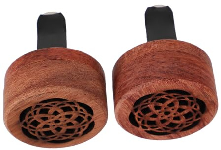 SAFIGLE Hölzerner Auto Duft Diffusor Aromatherapie Erweiterungsgerät Langlebiges Car Air Freshener Ornament Geeignet Für Schlafzimmer Büro Und Meditationsraum Verbessert Luftqualität Innen