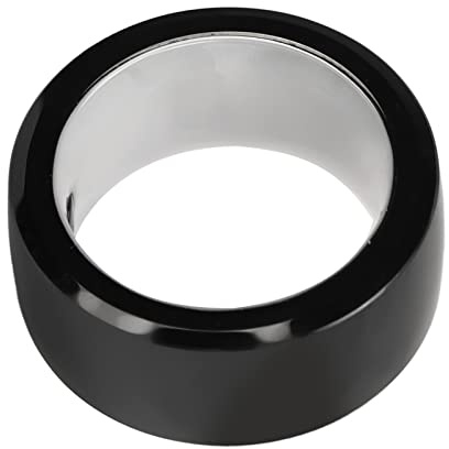 Anillo de NFC Inteligente Multifuncional con Diseño de Doble Colores Tai Chi, 128 GB para Control de Acceso a Teléfonos Móviles, Médico, Supermercado (L)