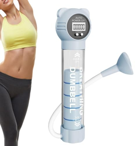 Genérico Breath Exercise Tool, Breathing Resistance Trainer, multifunzione portatile, regolabile, design sturdy, ideale per la palestra domestica Women Exercise Fitness Facial Muscle Men Strength
