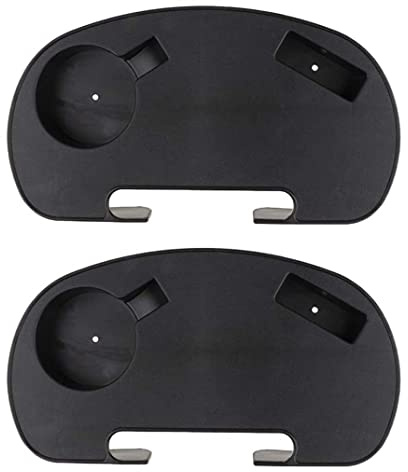 Grtheenumb Bandeja para portavasos | Portavasos para Silla Bandeja para Silla de Playa de 2 Piezas. Taza para Escritorio con Dispositivo móvil