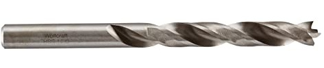wolfcraft Holzspiralbohrer HSS, Ø 12 mm I 7251000 I Für Bohrungen in besonders harte Hölzer