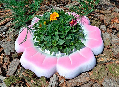 Blume Blumenrabatte Schalungsformen Beton & Gips Gießformen Gartendekoration F02