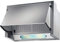 Candy CBP613NGR 60cm Integrated Cooker Hood - Grey