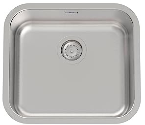 Roca,Porto ,Fregadero de 1 cubeta de acero inoxidable,A870R10450