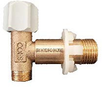 Rubinetto arresto RS2006 1/2X3/8 per cassetta incasso Coes by HYDRO HOME