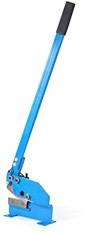 Tijera de palanca manual 125/200 mm, tijera de palanca, tijera de metal, tijera de palanca (azul) (125 mm)