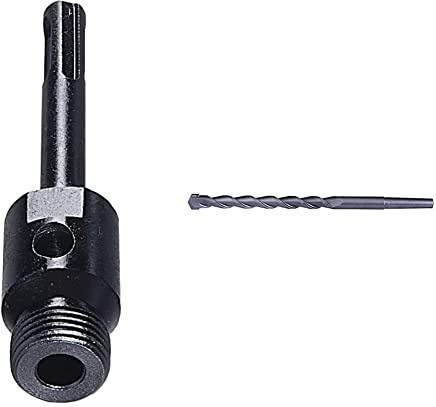 Starrett BMA2 115 mm SDS Adaptor & BMA3200 Pilot Drill Bit, 13mm Ø x 200mm