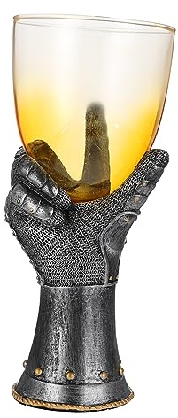 ABOOFAN Gobelet Décoratif De Table Verre Décoratif Avec Base Résine Ornement De Gobelet Pour Fête