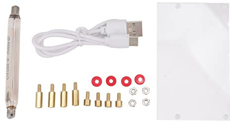 Geigerzähler-Kit V0.8, Zusammengebautes DIY-Rohr Nukleare Strahlungsdetektor-Zubehör