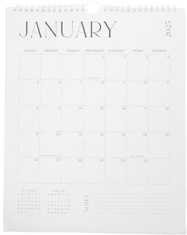 Operitacx Wandkalender 2025–2026, Kalender 2025-2026 Jahreskalender, Jahreskalender 2025 Wandkalender Calendar 2025, LäUft Von Januar 2025 Bis Juni 2026