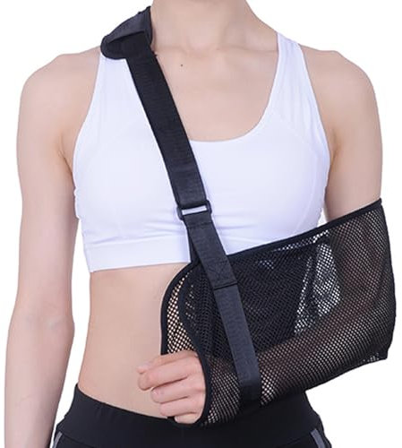 Imbragatura per il braccio destro e sinistro, fasciatura per la spalla in rete, lesioni alla spalla, fasciatura per il braccio, fasciatura per la spalla, supporto per la cuffia dei rotatori