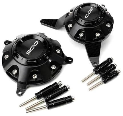 EQJSHL Motorrad Motor Schutzhülle Fallende Schutz Für Z900 Z650 Z900SE Z 900 650 2017-2024 Crash Protector Zubehör Sturzschutz Sturzpads(SCHWARZ 1)