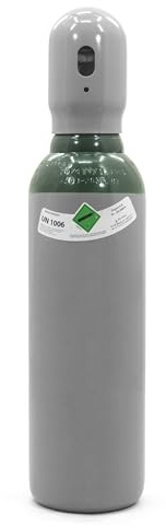 Argon Gasflasche 5L gefüllt | 150 bar | Hochreines Argon 4.8 (99,998%) | Schutzgas für WIG/TIG/MIG-Schweißen – ideal für Edelstahl & Aluminium | Industrielle Anwendungen