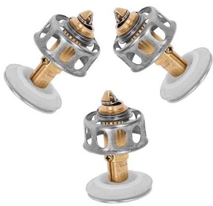 PENIKOKO 3pcs Washbasin Plug Drain Filters with Core Clogging Strainers for Bathroom Sink Hair Catcher and Easy to Use