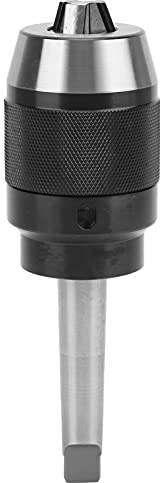 Integral Drill Chuck Keyless, Straight Shank, 1-13mm Clamping Range - High Accuracy, Durable 40Cr Steel, Ideal for Milling Machines