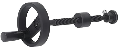 T16x220MM Workbench Vise Screw | Auto - Locking & Heavy - Duty Bearing Fixture | 100mm Handwheel for Woodworking/Metalworking/DIY | 140mm Effective Stroke