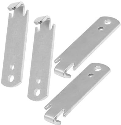 IWOWHERO 4 pièces Tendeur de Câble Métallique Outil de Tension Fil Robuste Compact et Léger pour Clôtures et Câbles Acier Réutilisable et Polyvalent pour Divers Diamètres de Fil
