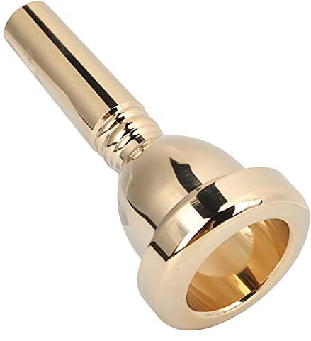 Generic Bocchino di Ricambio per Trombone Tenore, Gambo Grande 12,7 Mm 5G TR‑03 per un Uso Conveniente (GOLD)