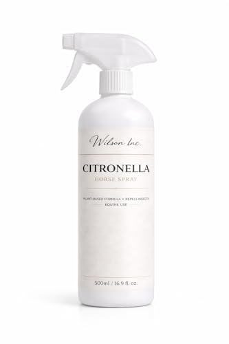 Wilson Inc Citronella Luxe Defence Spray for Horses - Elite Botanical Fly Protection for the Discerning Equestrian (100ml)